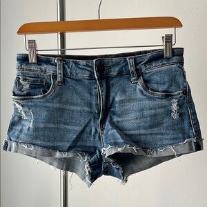 STS Blue Jean Shorts Medium Blue Distressed